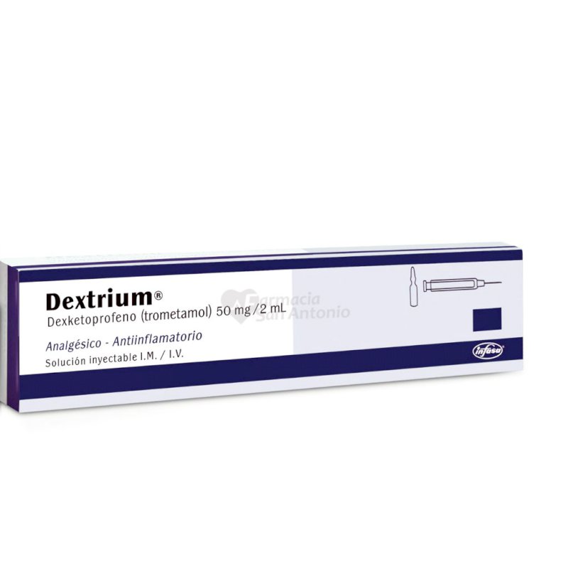 DEXTRIUM 50MG/2ML 1 AMP INY