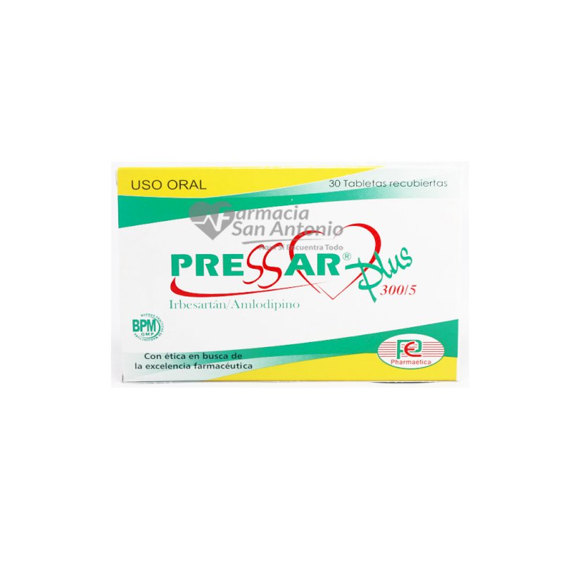 PRESSAR PLUS 300/5 X 30 TAB