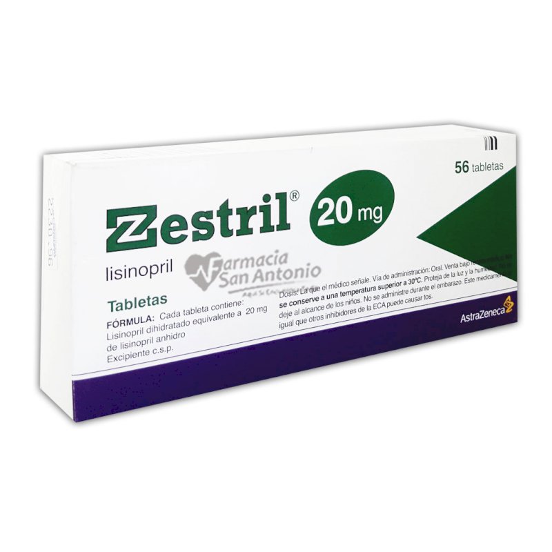 ZESTRIL 20MG X 56 COMP.