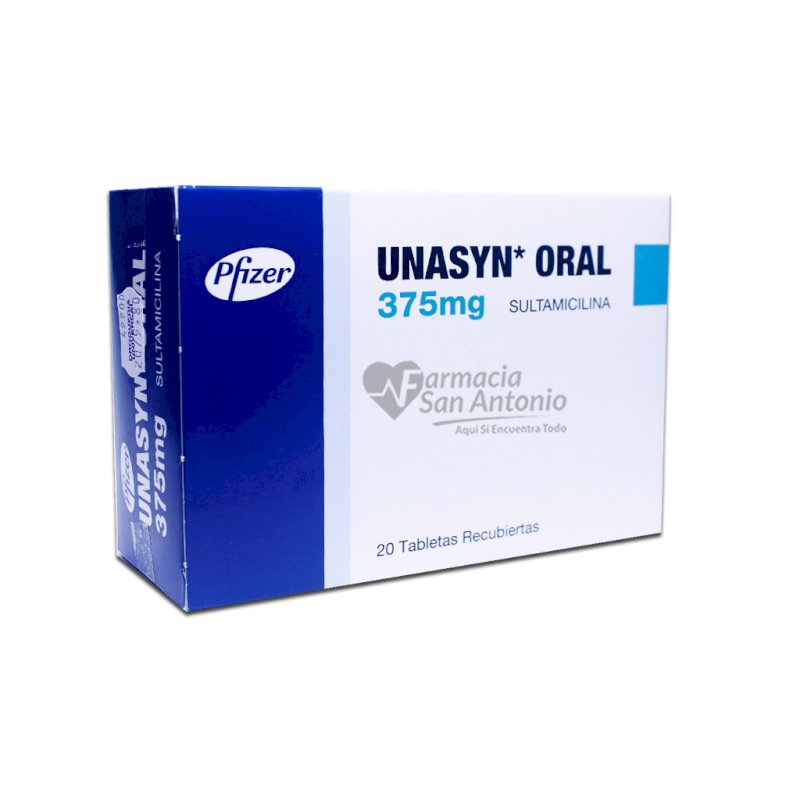 UNIDAD UNASYN ORAL 375MG TABS