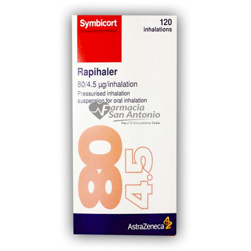 SYMBICORT RAPIH 80/4.5 X 120 DOSIS*