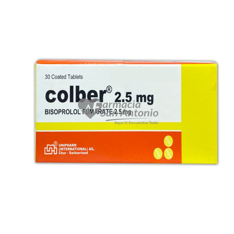 COLBER 2.5MG X 30 TAB