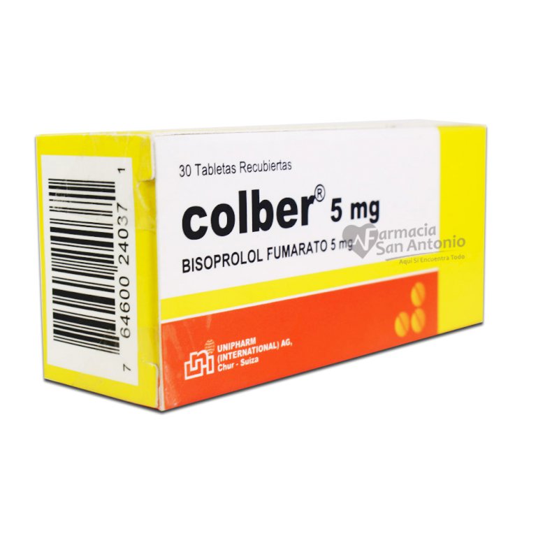 COLBER 5MG X 30 TAB