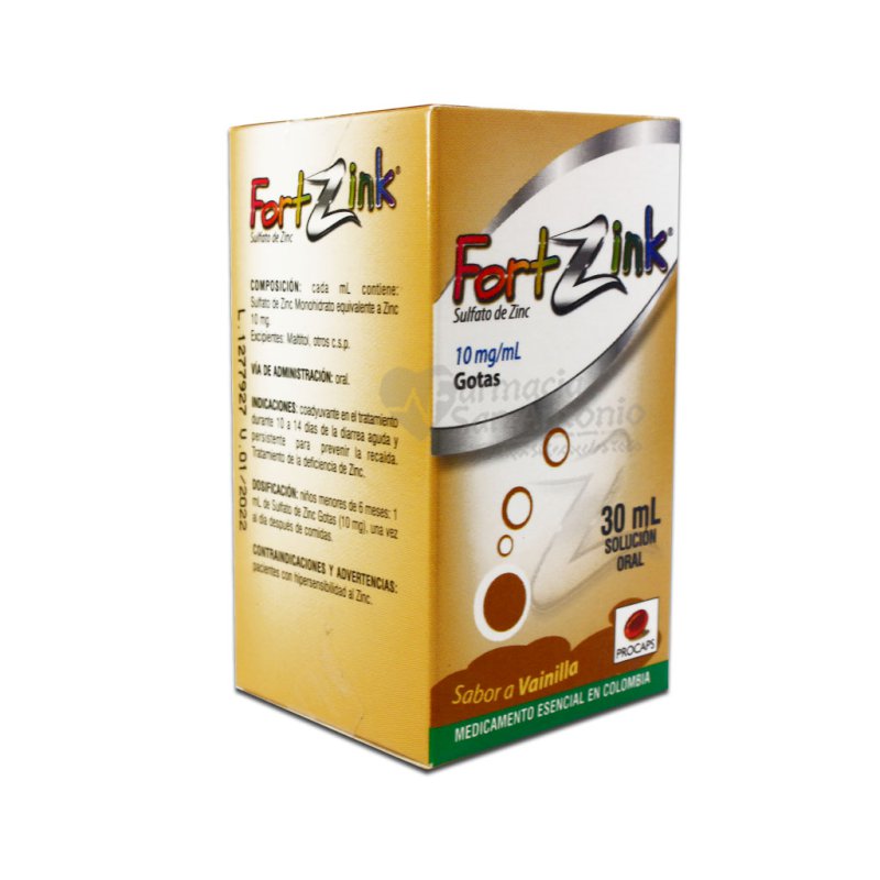 FORTZINK 10MG/ML GOTAS 30ML