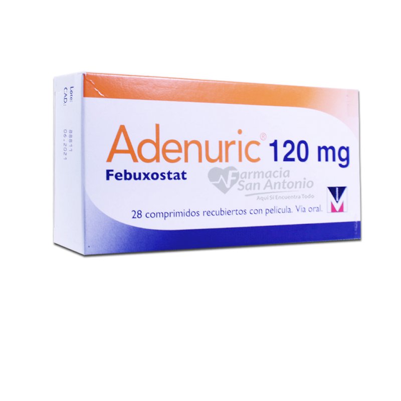 ADENURIC 120MG 28 COMP