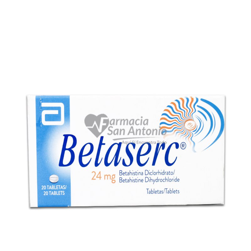 BETASERC 24MG X 20 TAB á