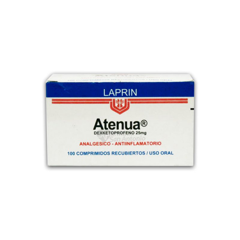 UNIDAD ATENUA 25MG X 100 COMP