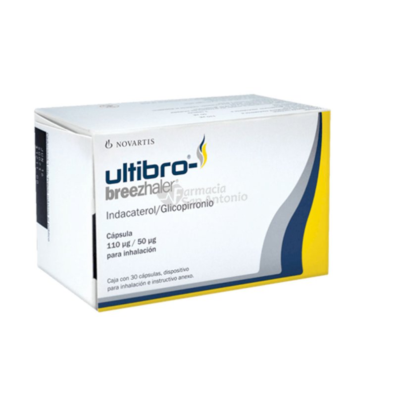 ULTIBRO BREEZHALER 110/50 MCG X 30 CAP