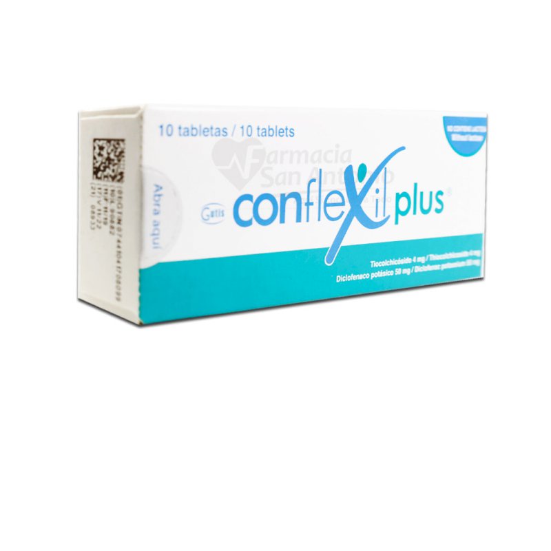 CONFLEXIL PLUS X 10 TABS