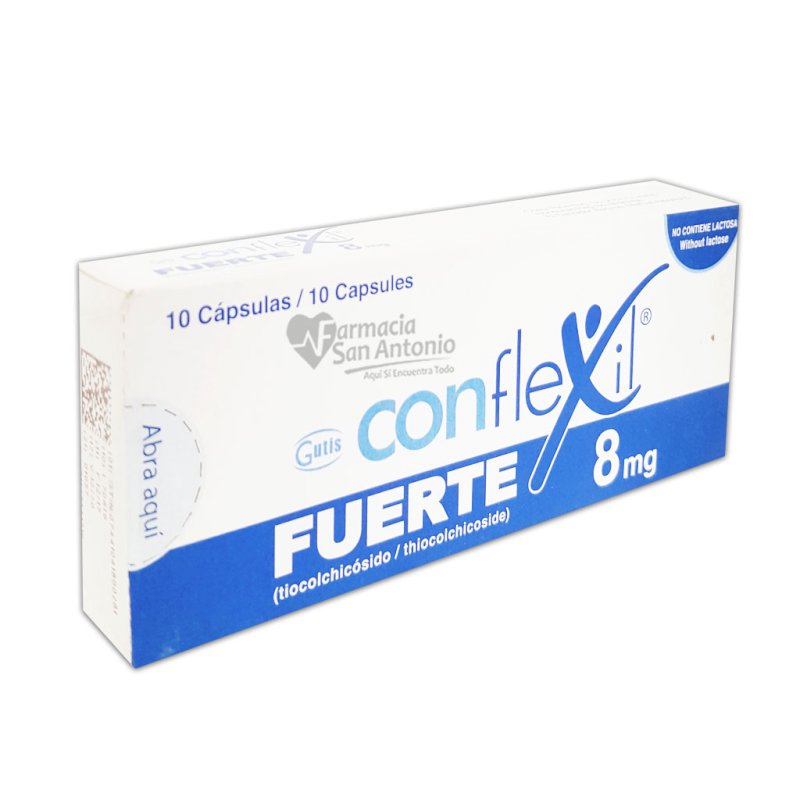 CONFLEXIL FUERTE 8MG X 10 CAPS