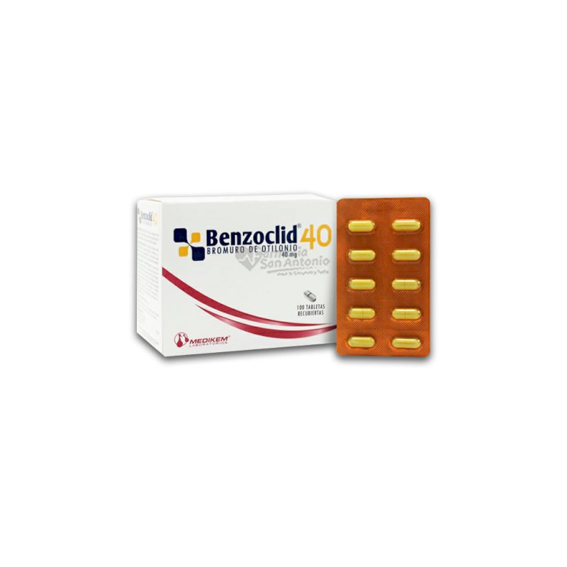 UNIDAD BENZOCLID 40 MG X 100