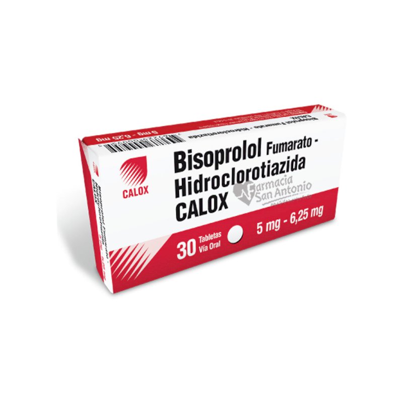 BISOPROLOL HCT 5/6.25MG X 30 TAB