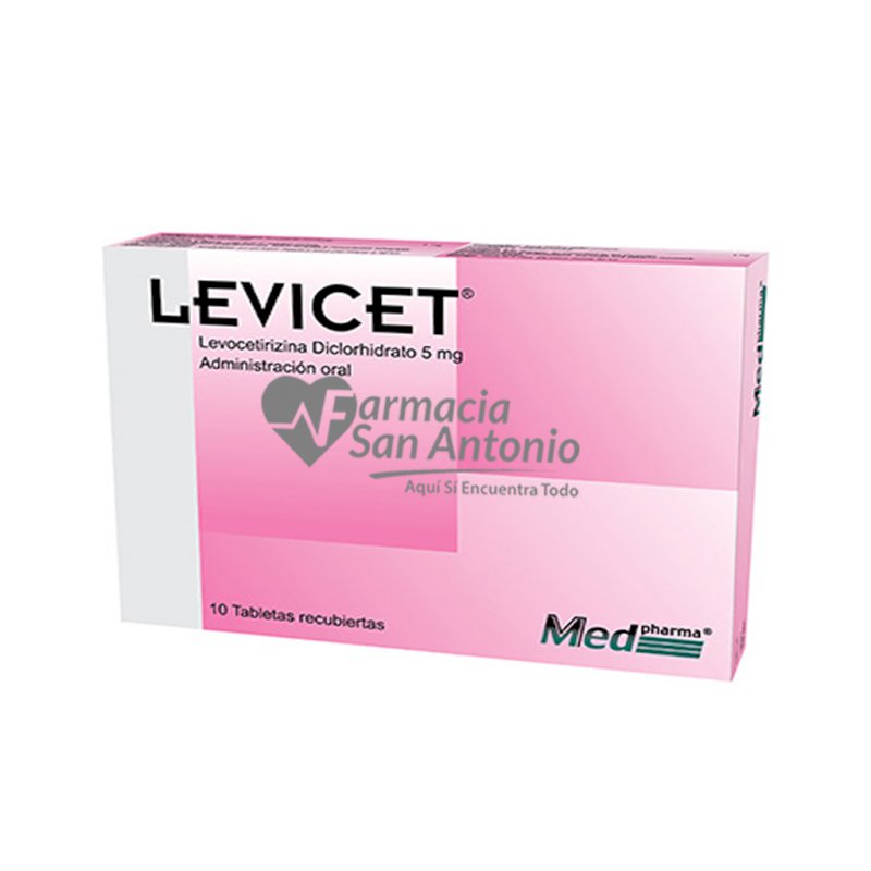 LEVICET 5 MG X 10 TAB