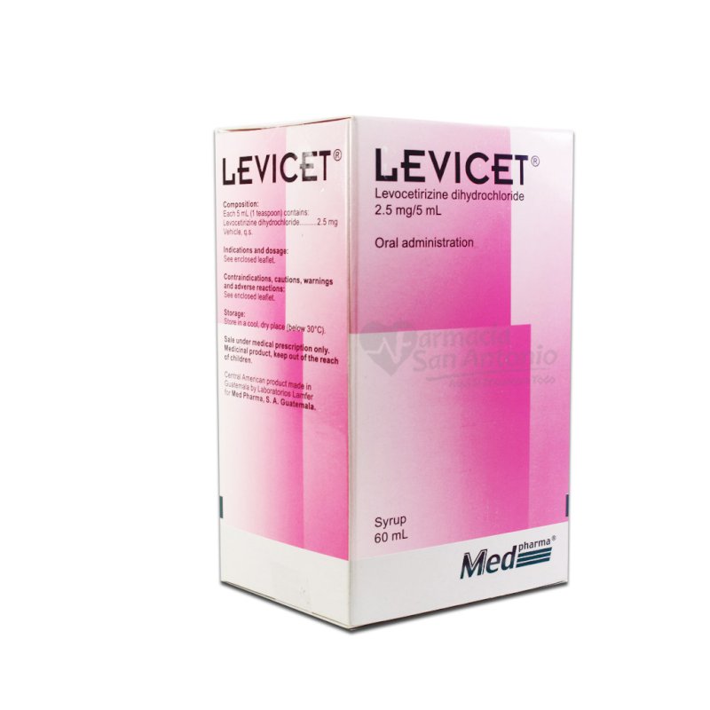 LEVICET 2.5MG JBE. 60ML