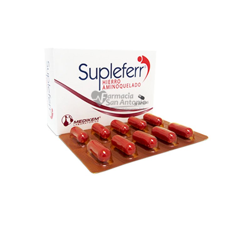 SUPLEFERR X 30 CAPSULAS