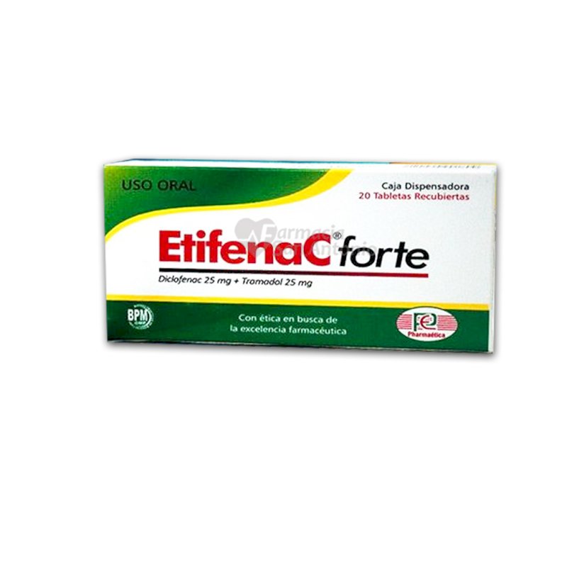 UNIDAD ETIFENAC FORTE TABS