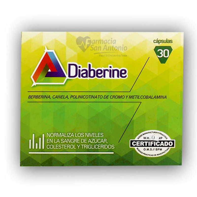 DIABERINE SOFGELS X 30 CAP