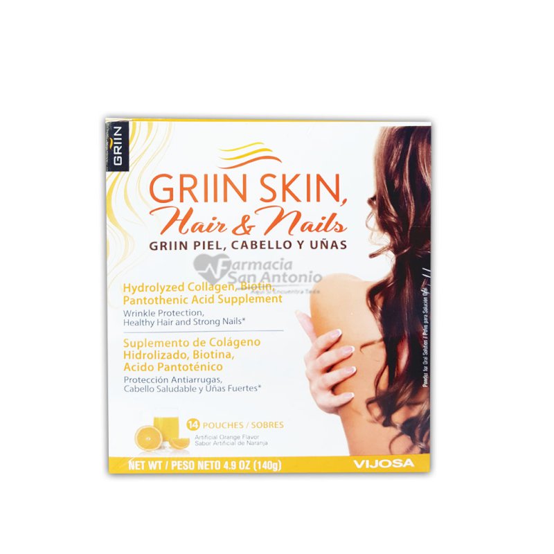 GRIN SKIN X 14 SOBRES 10 ML