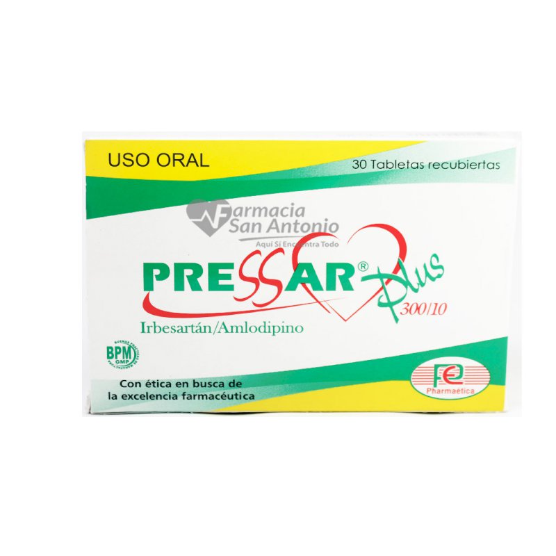 PRESSAR PLUS 300/10 X 30 TAB