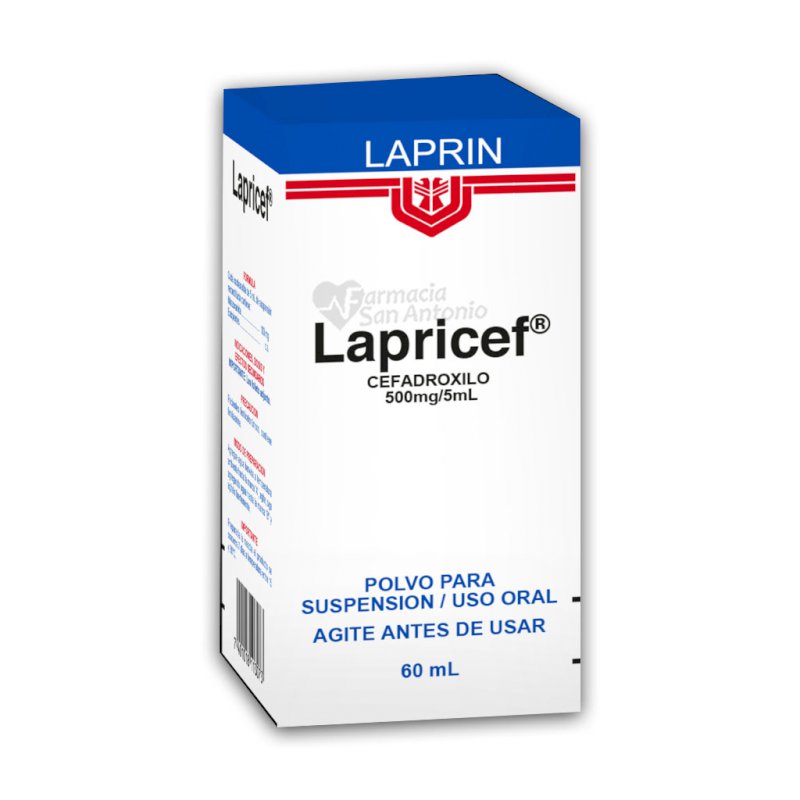 LAPRICEF SUSP 250MG X 60ML