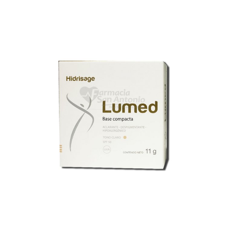 LUMED BASE COMPACTA TONO CLARO 11 G$