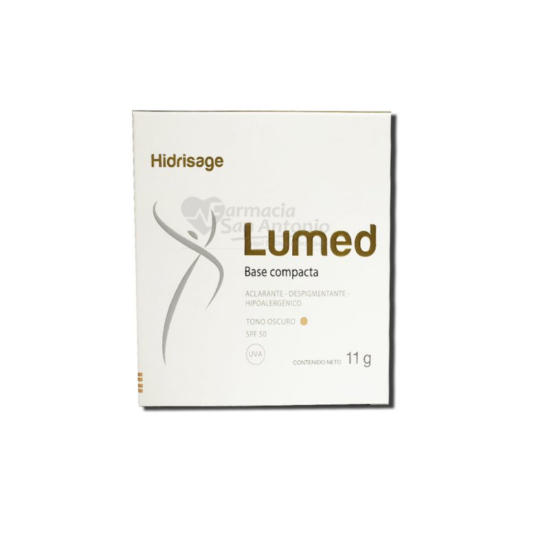 LUMED BASE COMPACTA TONO OSCURO 11 G$