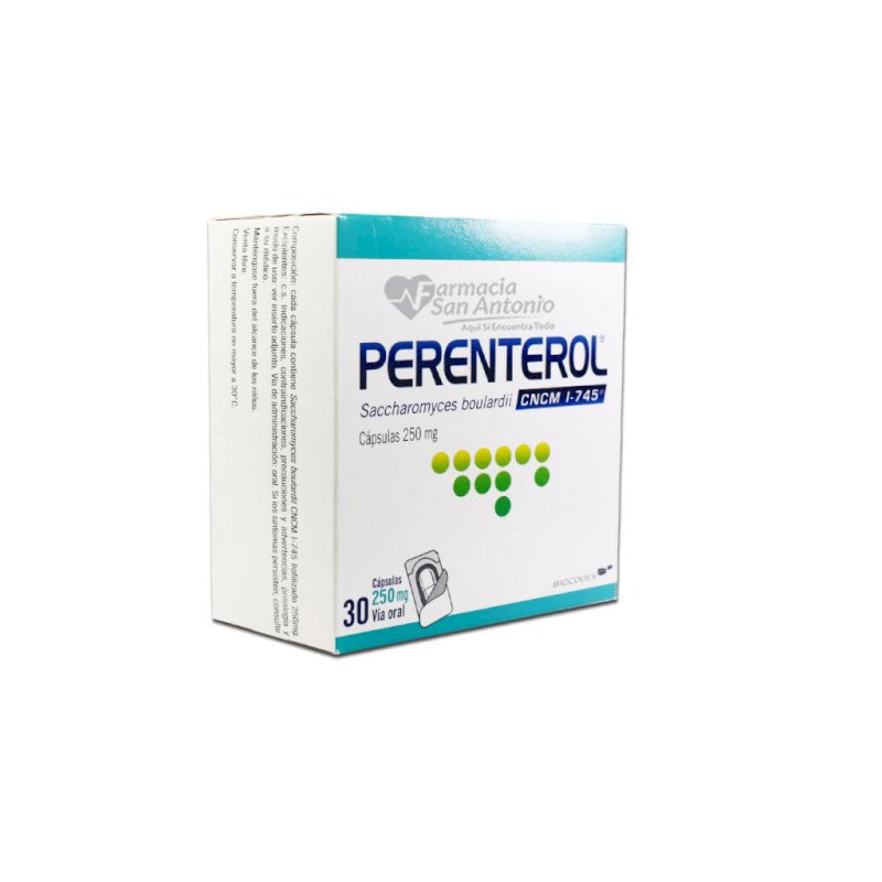 UNIDAD PERENTEROL 200MG CAPS