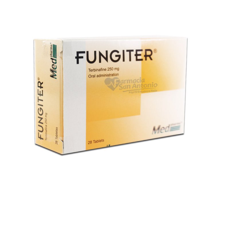 FUNGITER 250 MG X 28 TAB