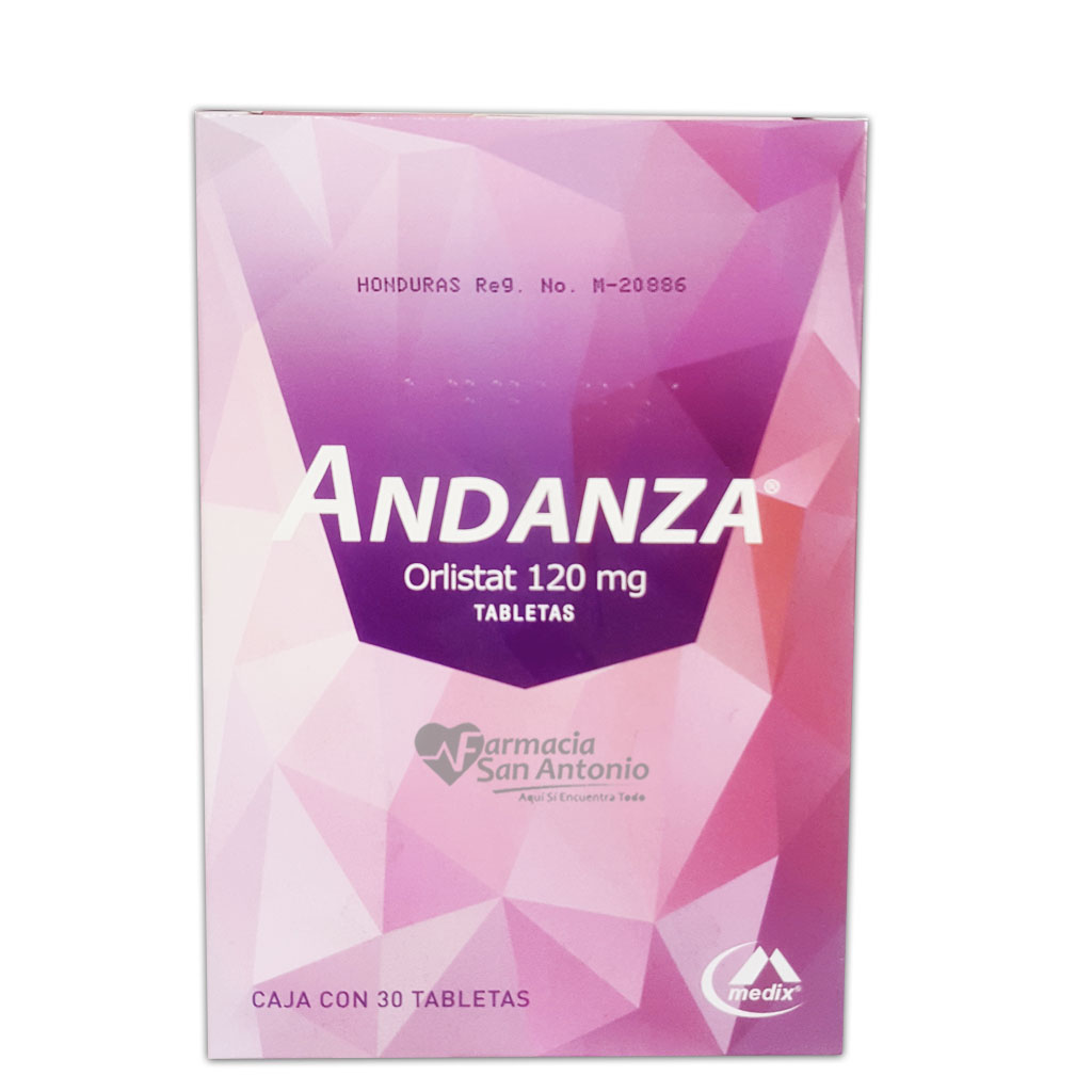 ANDANZA 120 MG X 30 TABLETAS