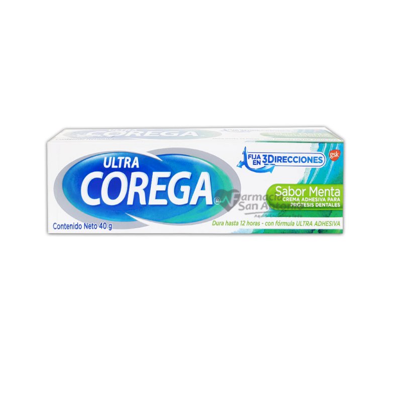 ULTRA COREGA 40G SABOR MENTA