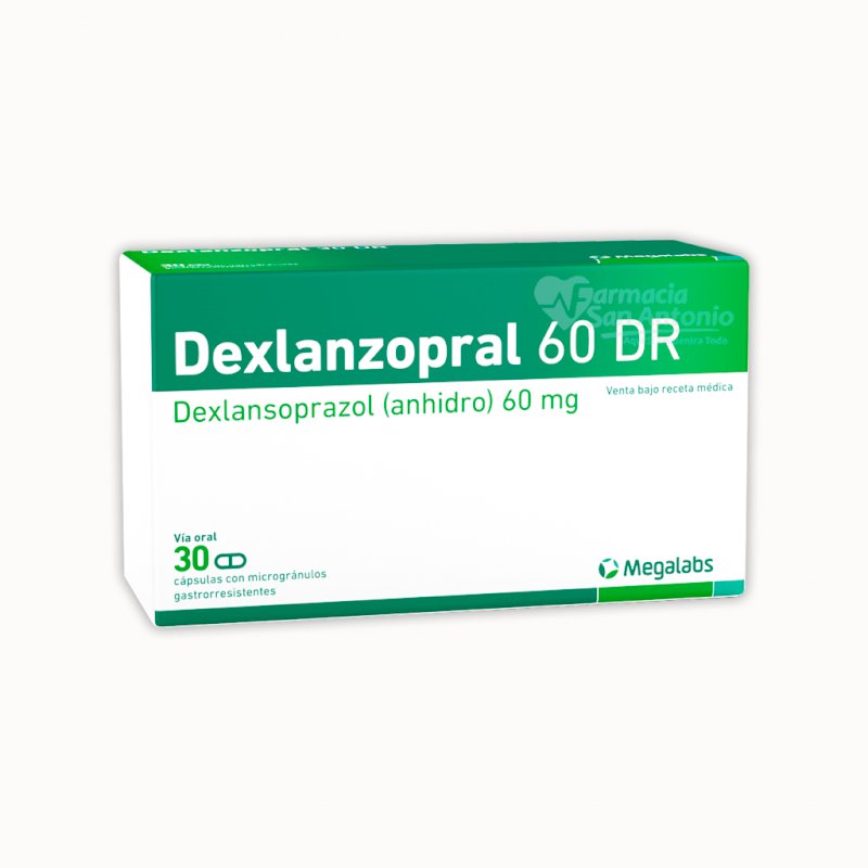 DEXLANZOPRAL 60NG X 28 CAPS$