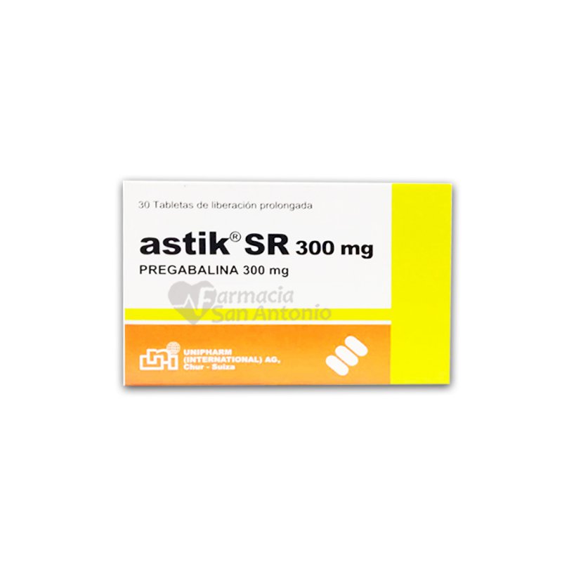 ASTIK 300 MG X 30 TABLETAS