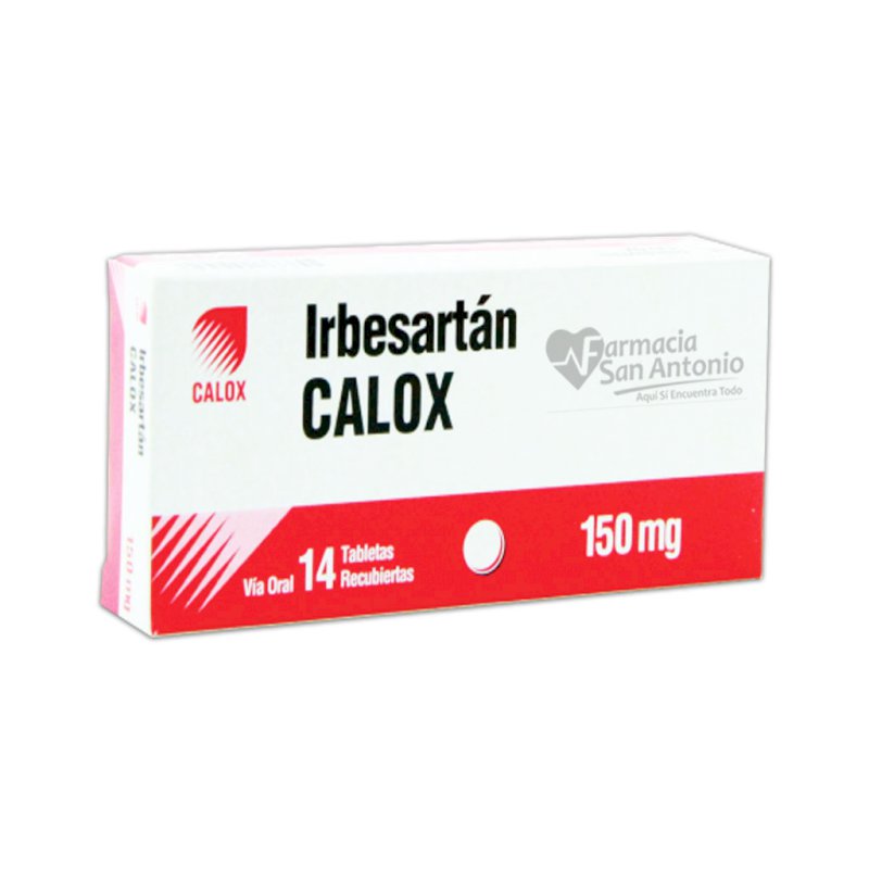 UNIDAD CALOX IRBESARTAN 150MG