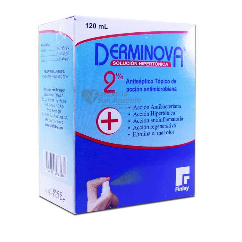 DERMINOVA AL 2% X 120 ML