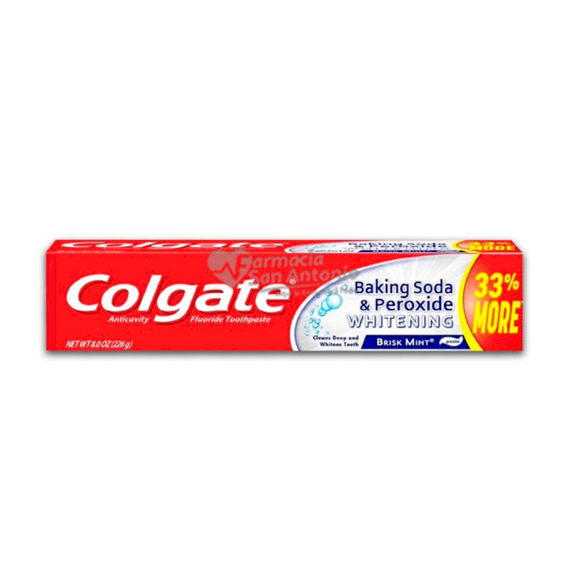 PASTA COLGATE BAKING SODA 8 ONZ