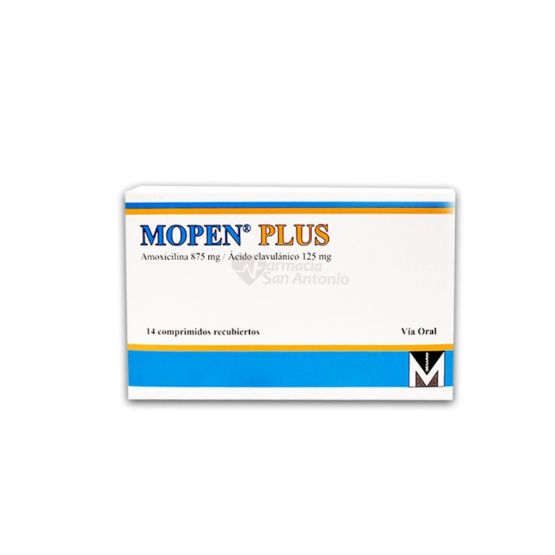 MOPEN PLUS 875/125MG X 14 COMP