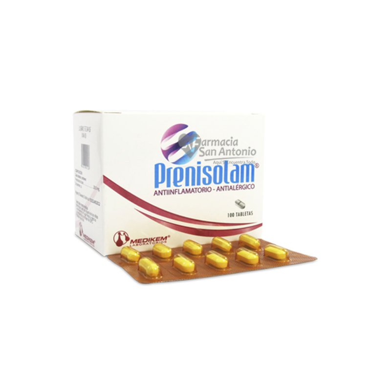 UNIDAD PRENISOLAM 20MG