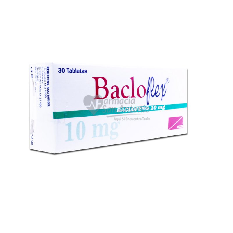 BACLOFLEX 10MG X 30 TAB