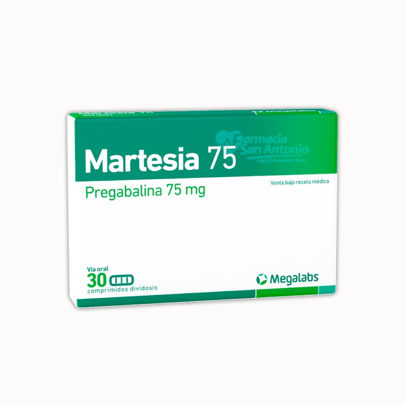 MARTESIA DIVIDOSIS 75MG X 28 TAB$