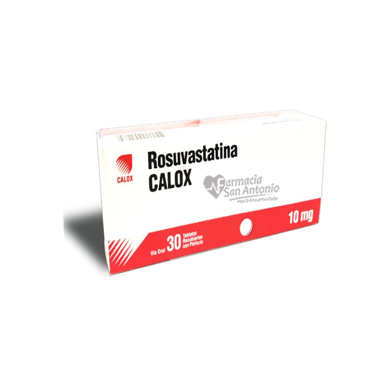 ROSUVASTATINA CALOX 10MG X 30 TAB