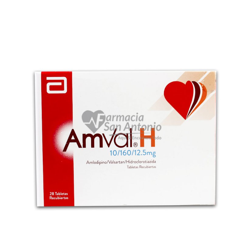 AMVAL H 10/160/12.5MG X 28 TAB á