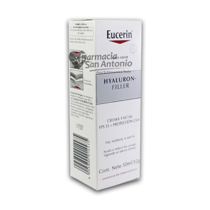 EUCERIN HYALURON FILLER CRE. FLU. FACIAL DIA 50ML