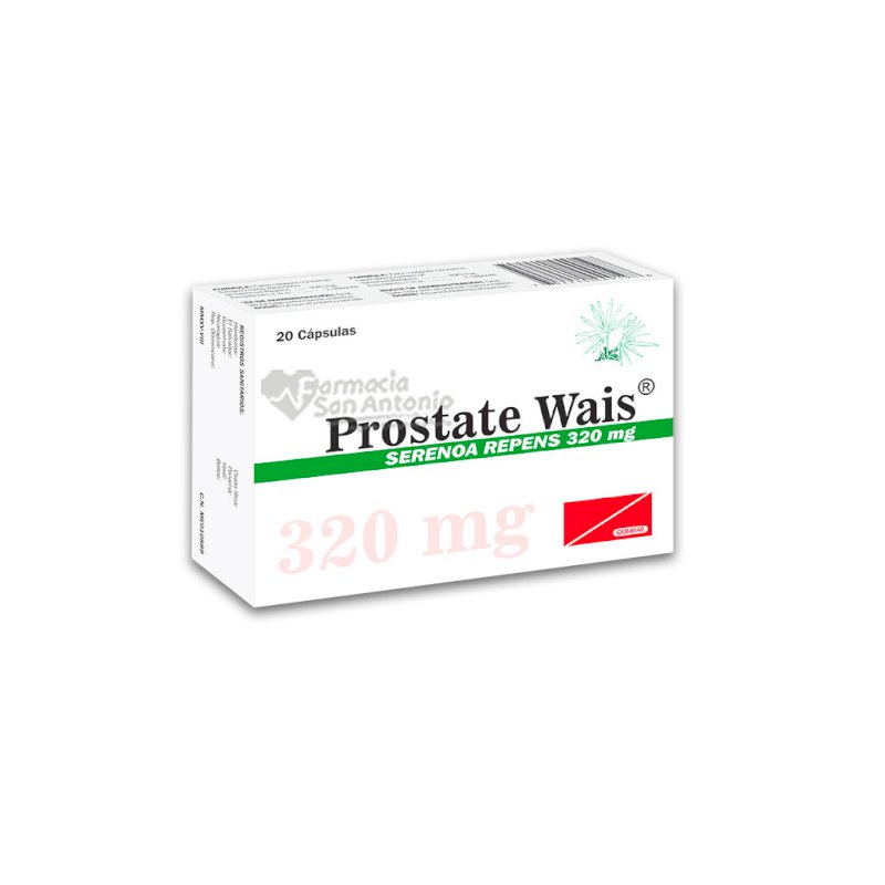 PROSTATE WAIS 320 MG X 20 CAPS