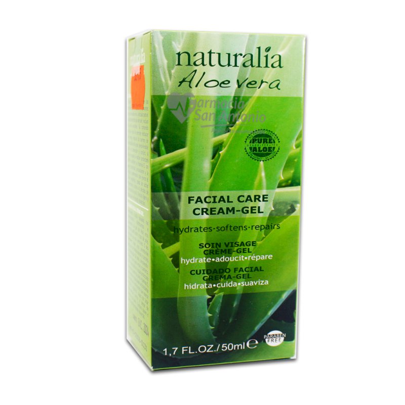 ALOE VERA CREMA GEL FACIAL X 50 ML