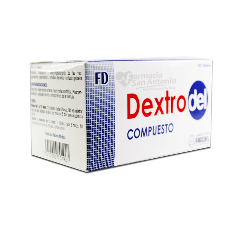 DEXTRODEL COMP. X 100 TAB