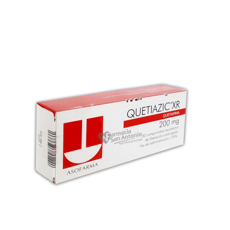 QUETIAZIC XR 200MG X 30 COMP