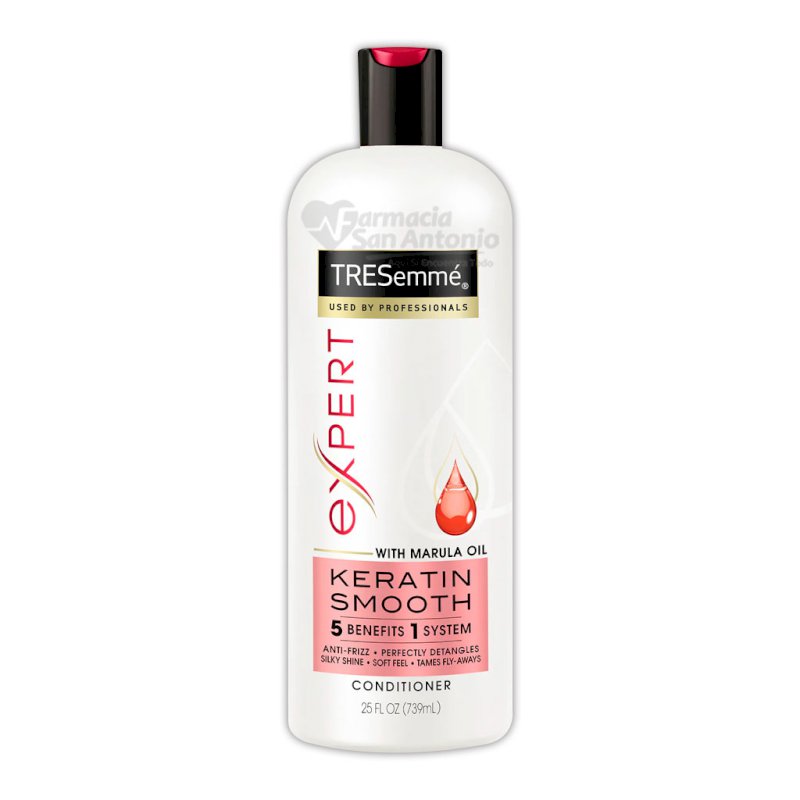 ACOND. TRESEME KERATIN SMOOT X 25 OZ