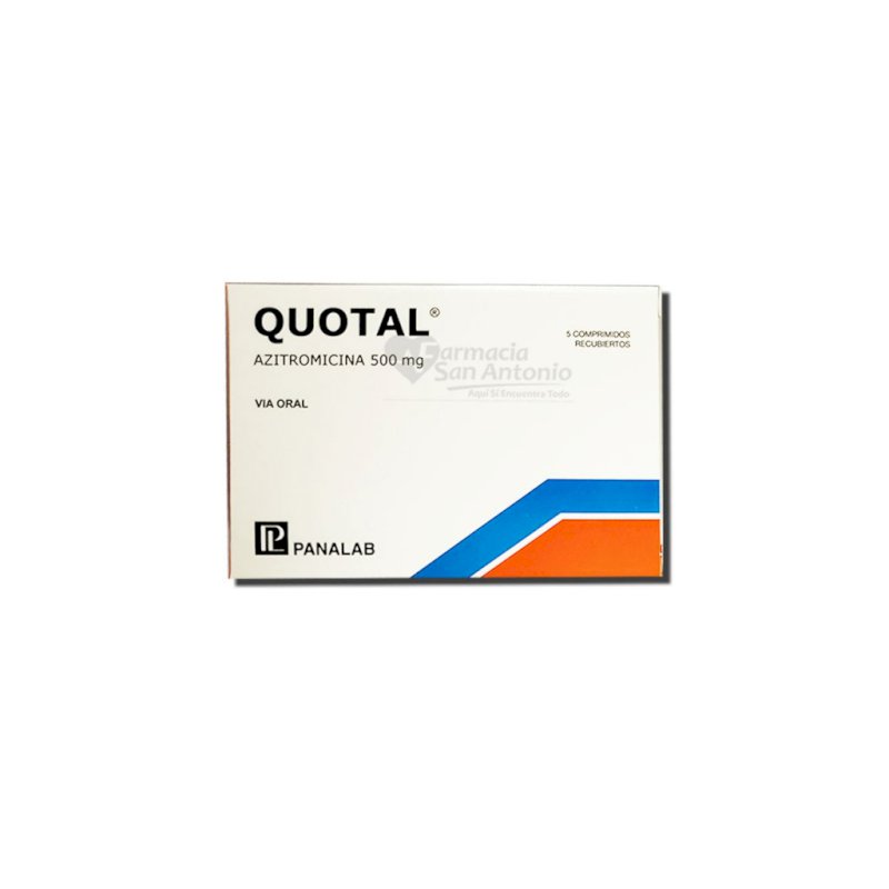 UNIDAD QUOTAL 500 MG X 5 COMP $