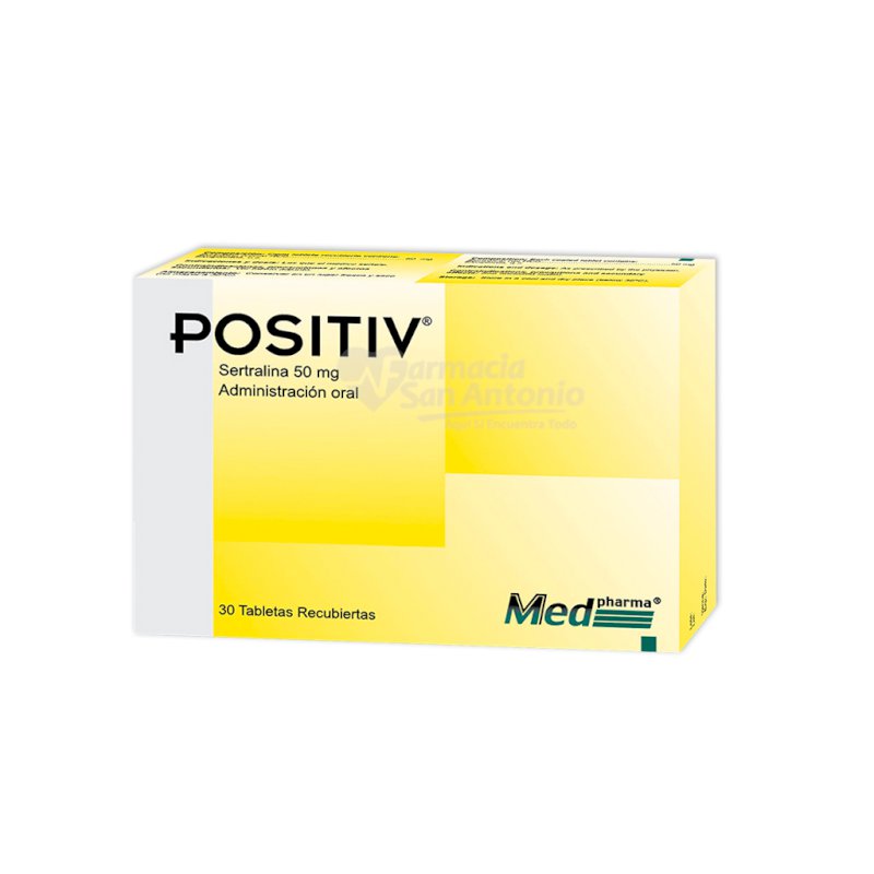 POSITIV 50MG X 30 TAB 1+1