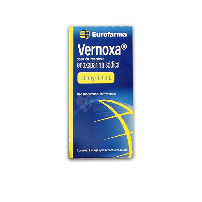 VERNOXA 40MG/0.4 SOL INY X 2 JER